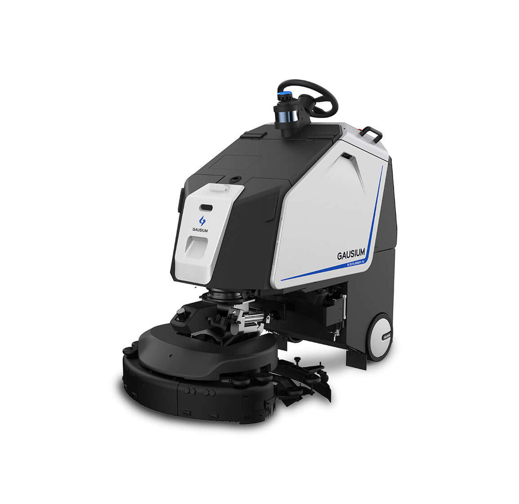 Scrubber 75 industrial floor scrubber robot – autonomous cleaning machine USA buy from RFC  powered by Gausium